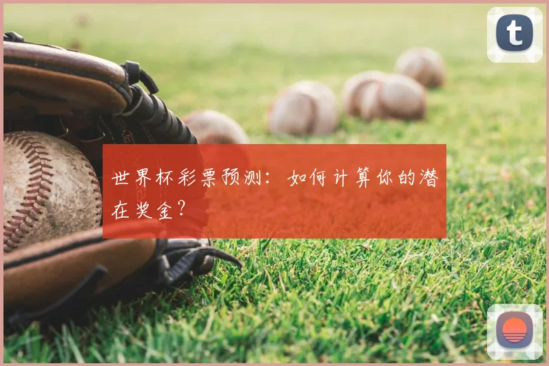 世界杯彩票预测：如何计算你的潜在奖金？